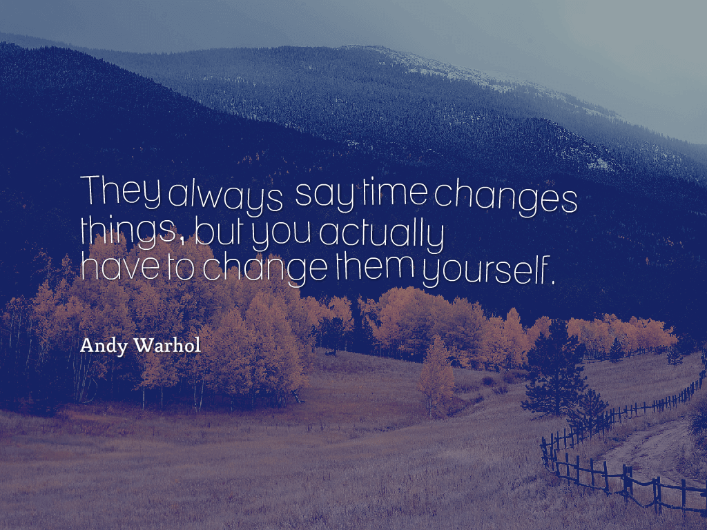 business growth quote by andy warhol