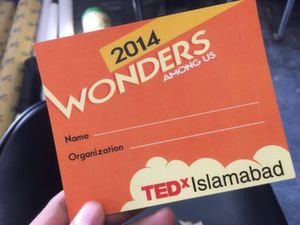TEDxIslamabad Invite