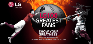 LG 100 greatest fans competition