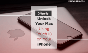 How to Unlock Your Mac Using Touch ID on Your iPhone