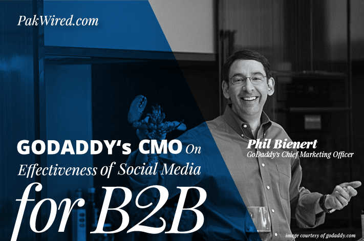 GoDaddy‘s CMO on Social Media’s B2B Effectiveness