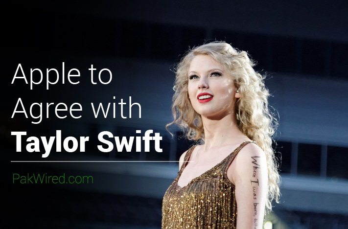 Apple to Agree with Taylor Swift