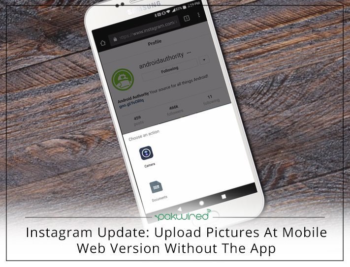 Instagram Update: Upload Pictures At Mobile Web Version Without The App