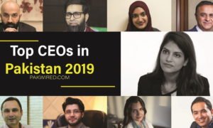 Top ceos in Pakistan 2019