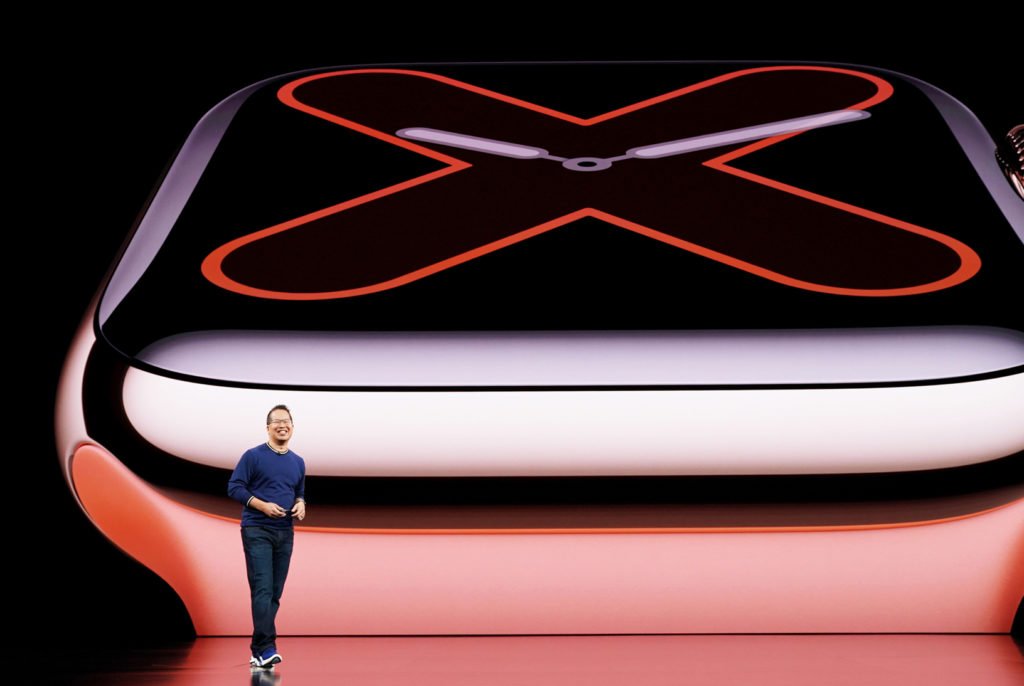 Apple exec introducing new Apple Watch