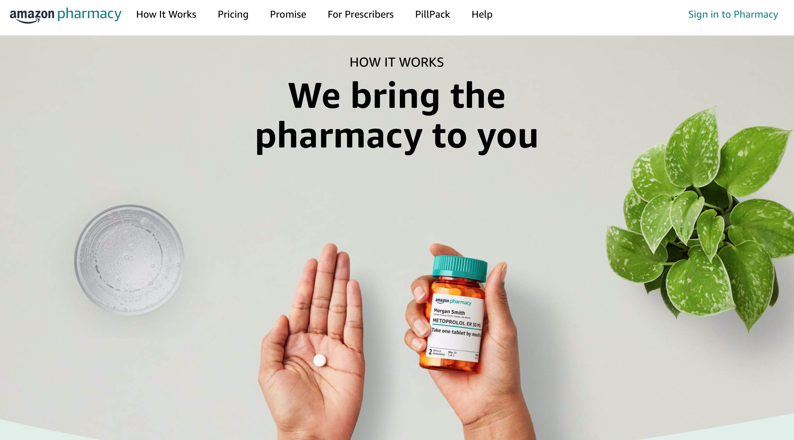 amazon pharmacy home page